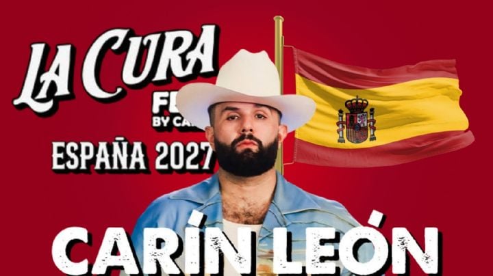 Carín León llegará a España con La Cura Fest 2027: Conoce todos los detalles hasta el momento