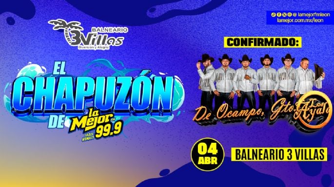 EL CHAPUZON DE LA MEJOR "ARTISTAS CONFIRMADOS"