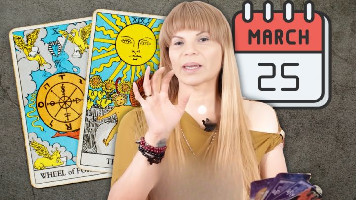 Cartas del Tarot de Mhoni Vidente: Conoce el mensaje URGENTE para cada signo HOY 25 de marzo