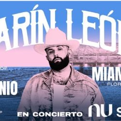 Carín León hace historia al presentarse ¡por primera vez! en el NU Stadium de Miami Freedom Park