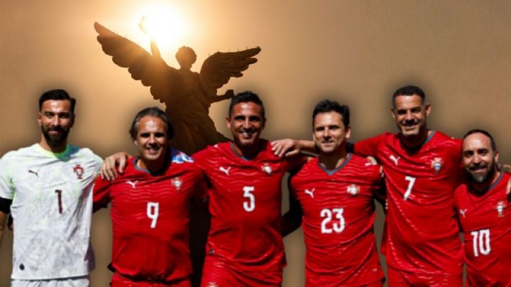 VIDEO: Selección del Portugal se pasea por tiaguis de Tepito y se echan una "cascarita"