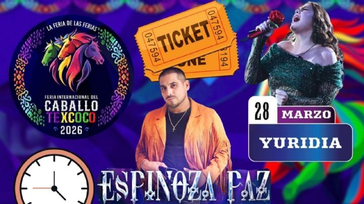 Feria del Caballo Texcoco 2026: Artistas que se presentarán HOY 28 de marzo en el Teatro del Pueblo y el Palenque; precios