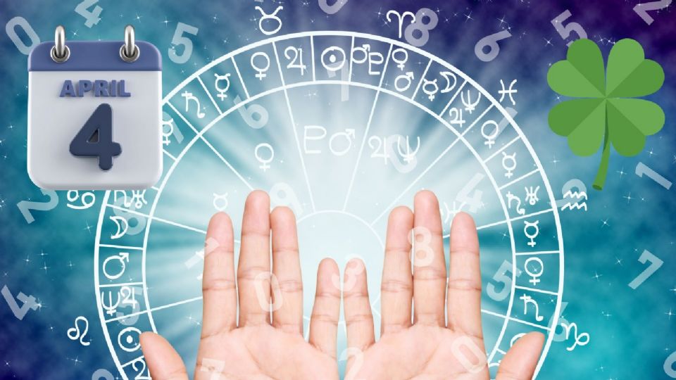 Números de la suerte del 4 de abril para cada signo zodiacal.