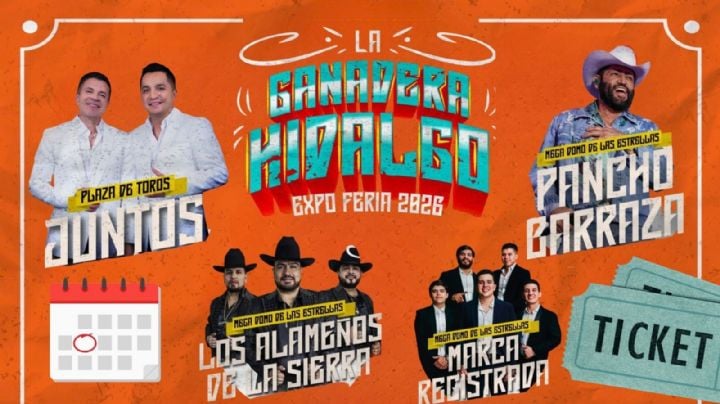 Expo Feria La Ganadera Hidalgo 2026: Cartelera completa de artistas que darán concierto; precio de los boletos