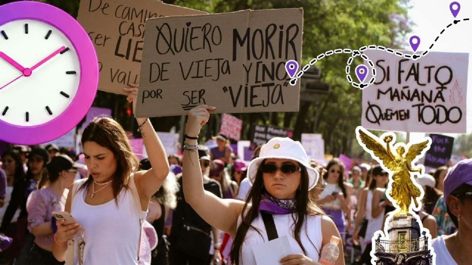 Todos los detalles sobre la Marcha 8M CDMX 2026