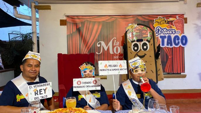 EL TOUR DEL TACO CON LA MEJOR