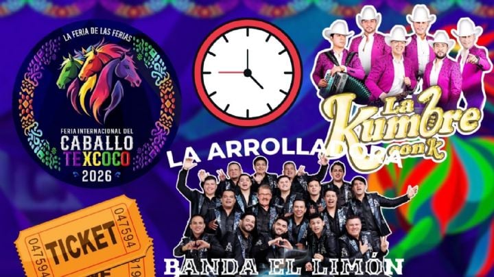 Feria del Caballo Texcoco 2026: Cartelera de artistas que se presentarán HOY 1 de abril en el Teatro del Pueblo y el Palenque