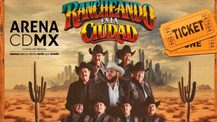Los Huracanes del Norte y El Fantasma en la Arena CDMX 2026: Fecha y precio de los boletos por zona para “Rancheando en la Ciudad Tour”