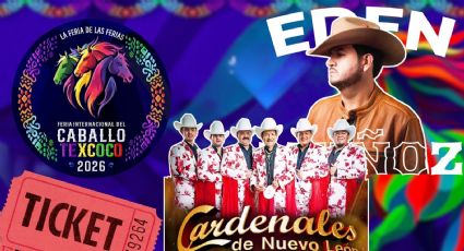 Feria del Caballo Texcoco 2026: Cartelera de artistas que darán concierto HOY 10 de abril; precio de los boletos