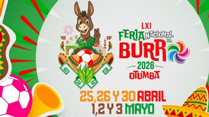 Feria Nacional del Burro Otumba 2026: Cartel oficial de artistas que se presentarán en el EDOMEX