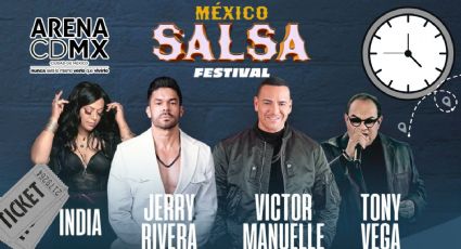 México Salsa Festival en la Arena CDMX 2026: Artistas, horarios, rutas y boletos para el concierto HOY 12 de abril