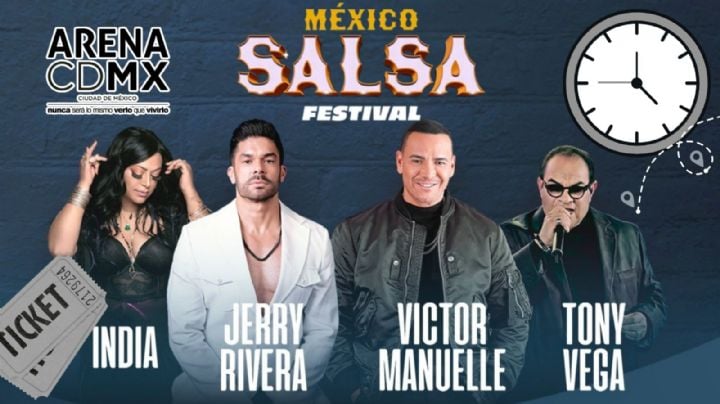 México Salsa Festival la Arena CDMX 2026: Artistas, horarios, rutas y boletos para el concierto de HOY 12 de abril