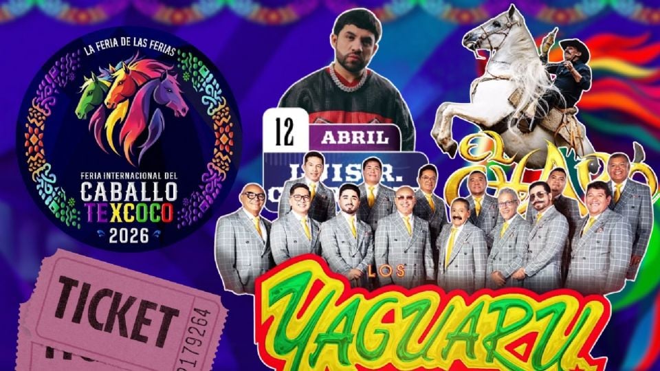 Artistas que se presentarán HOY en la CLAUSURA de la Feria del Caballo Texcoco 2026.