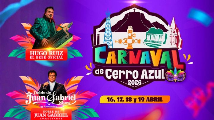 Carnaval del Cerro Azul 2026: Cartel de artistas que darán concierto en Veracruz y precio boletos
