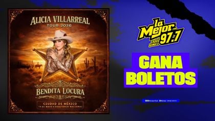 Gana boletos para ver a Alicia Villareal