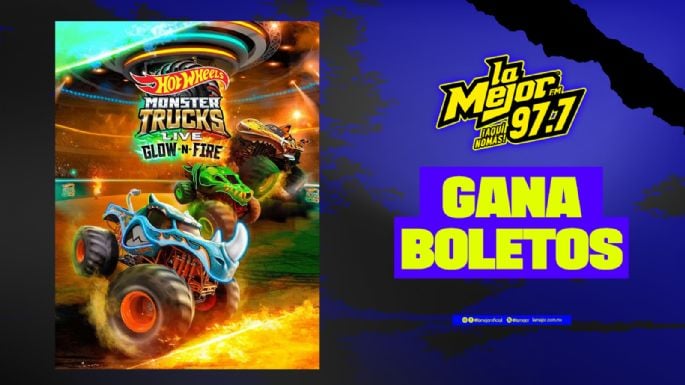 Gana boletos para ver a Monster Trucks