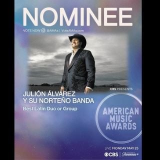 Julión Álvarez es nominado en los American Music Awards