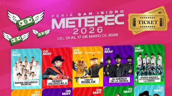 Feria San Isidro Metepec 2026: Precio de los boletos para ver a Cuisillos, Remmy Valenzuela y más