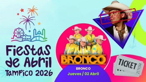 Fiestas de Abril Tampico 2026: Cartelera completa de artistas que darán concierto HOY 2 de abril