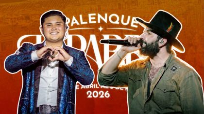 Max Cervantes, vocalista de La Arrolladora, sorprende como invitado de Carín León en el Palenque Tepatitlán 2026 | VIDEO