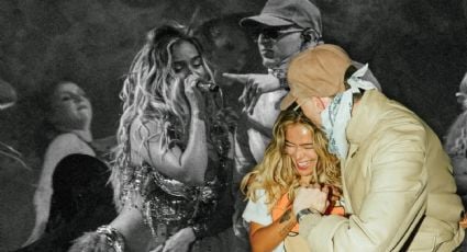 Peso Pluma sorprende al subir al escenario con Karol G en Coachella VIDEO
