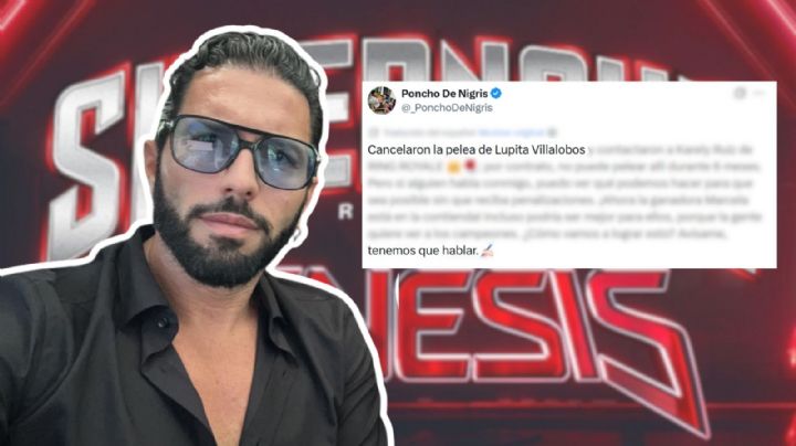 Poncho de Nigris se pronuncia ante la baja de Lupita Villalobos del Supernova Génesis 2026: “Puedo ver qué podemos hacer”