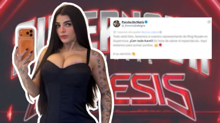 Poncho de Nigris confirma la participación de Karely Ruiz en Supernova Génesis 2026 tras la cancelación de Lupita Villalobos | FOTO