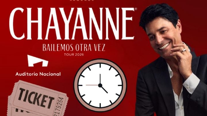 Chayanne en el Auditorio Nacional 2026: ¿A qué hora empiezan los conciertos del 22 y 23 de abril en CDMX?