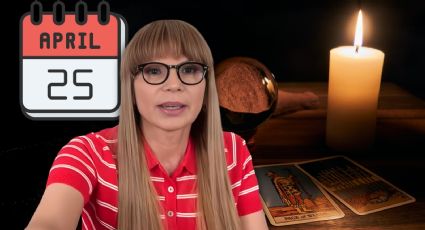 Cartas del Tarot de Mhoni Vidente: Conoce el mensaje URGENTE para cada signo HOY 25 de abril