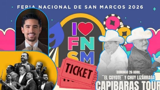 Feria Nacional de San Marcos 2026: ¿Qué artistas se presentarán HOY 26 de abril? Precios