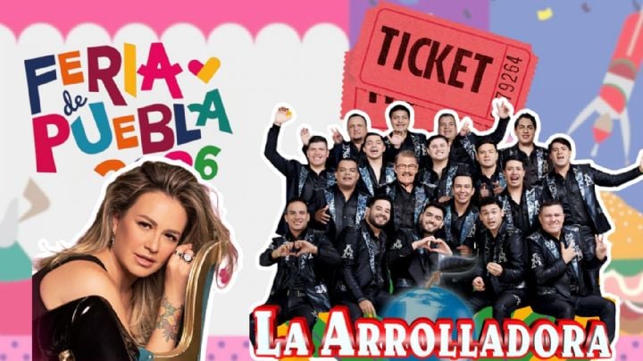 Feria de Puebla 2026: Cartelera de artistas que se presentarán HOY 26 de abril en el Teatro del Pueblo y el Palenque; precios