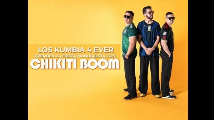 Kumbia 4 Ever prende la fiesta del fútbol con “Chiquiti Boom”