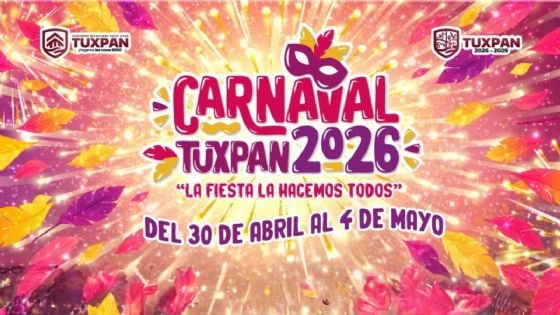 Carnaval Tuxpan 2026: Revelan cartel oficial de artistas que darán concierto en Veracruz