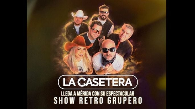 La Casetera llega a Mérida con su espectacular show retro grupero