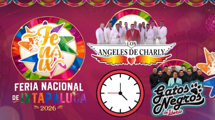 Feria Nacional de Ixtapaluca 2026: Artistas que darán concierto GRATIS HOY 17 de mayo en el EDOMEX