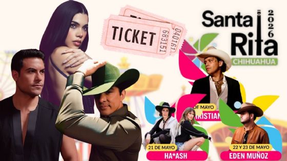 Feria Santa Rita Chihuahua 2026: Cartelera de artistas que darán concierto esta semana
