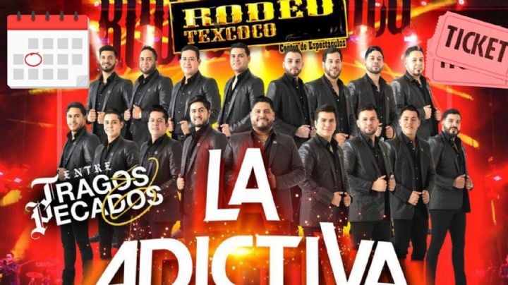 Banda La Adictiva en Rodeo Texcoco 2026: Fecha y precio de los boletos por zona para el concierto en el EDOMEX