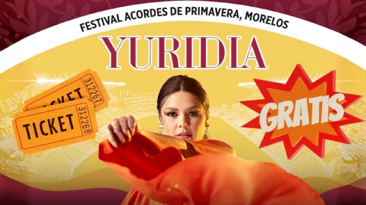 Yuridia dará concierto GRATIS en Cuernavaca 2026: ¿Cuándo, dónde y cómo asistir?