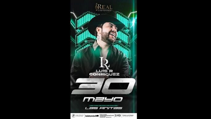 Luis R Conriquez prepara noche histórica en Cd. Juárez y una gira por Europa