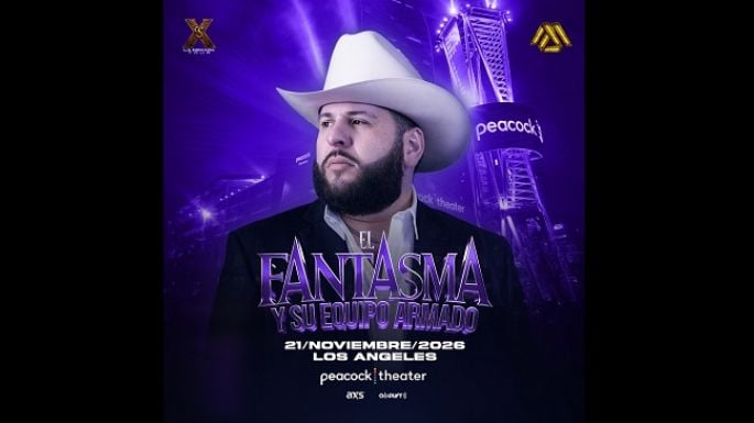 El Fantasma llevará su música a Los Ángeles