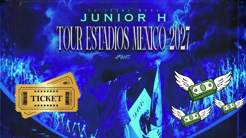 Zonas y precio de los boletos para Junior H en Guadalajara
