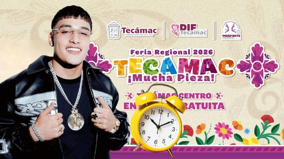 Feria Regional Tecámac 2026 ¿A qué hora dará inicio el concierto GRATIS de El Malilla?
