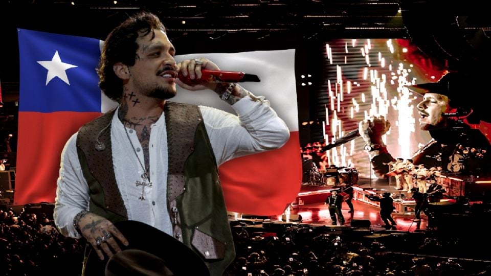 Christian Nodal hace vibrar Chile a pesar de haber anunciado la cancelación de sus shows