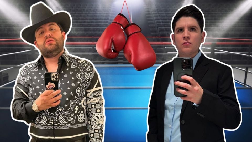 Aldo Trujillo reta a Luis R Conriquez a pelea de box.
