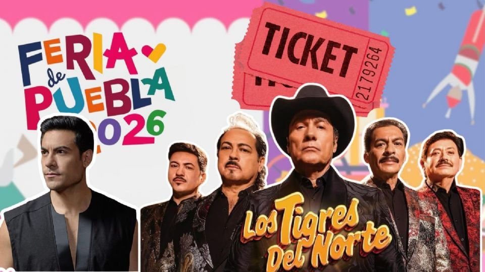 Artistas que se presentarán HOY en la Feria de Puebla 2026