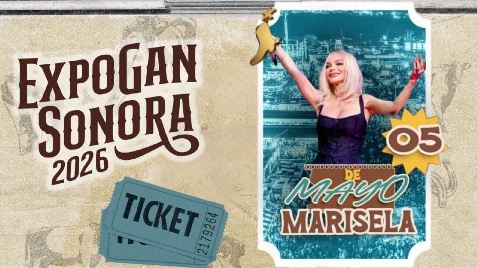 Marisela se presentará HOY en la Expogan Sonora 2026