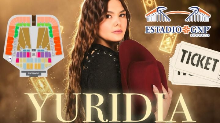 Yuridia en el Estadio GNP Seguros 2026: Mapa y precio de los boletos para el concierto en CDMX