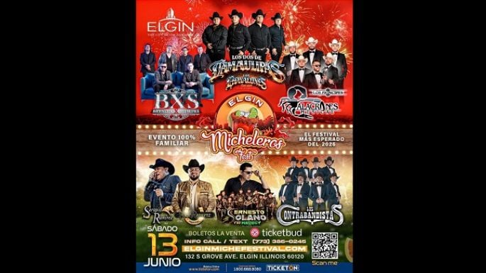 Ernesto Solano y su Maguey en el Elgin Micheleros Fest