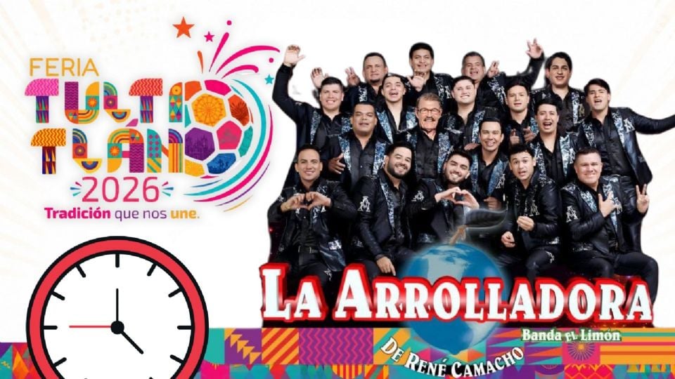 Artistas que se presentarán HOY en la CLAUSURA de la Feria Tultitlán 2026