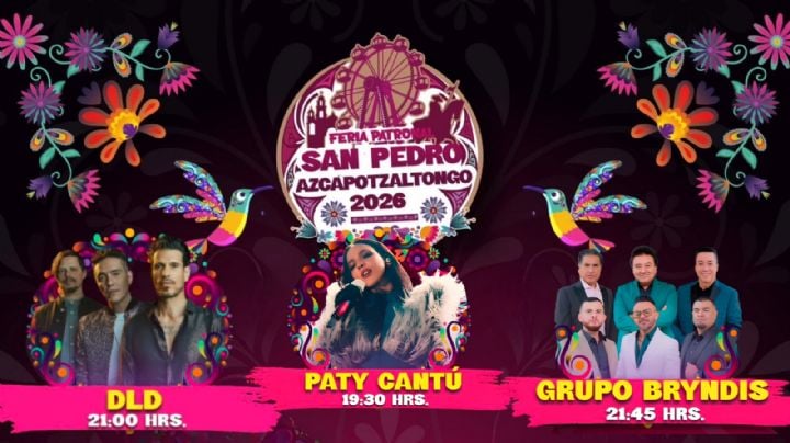 Feria San Pedro Azcapotzaltongo 2026: Cartelera completa de artistas que se presentarán GRATIS en Nicolás Romero
